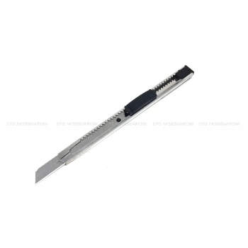 Metal Dar Maket Bıçağı İnce Falçata 9mm