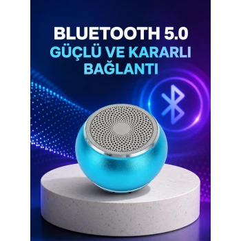 Mini Bluetooth Speaker | Uzun Pil Ömrü, Şık ve Hafif Tasarım Yeni Nesil