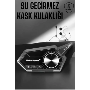 Motorcu Kulaklığı Kask Kulaklığı ANC Özelliği Sesli Görüşme Özelliği