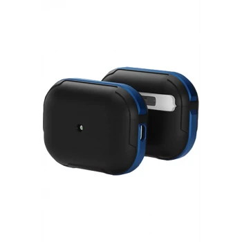 Movenchy Apple Airpods Pro 2 (2.nesil) MO-A8 Armor Kılıf - Lacivert