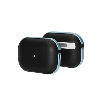 Movenchy Apple Airpods Pro 2 (2.nesil) MO-A8 Armor Kılıf - Sierra Blue