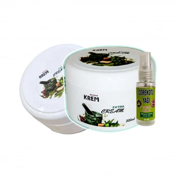 MUCİZEVİ KREM 2 ADET 125 ML + ÇÖREK OTU YAĞI YAĞI 30 ML