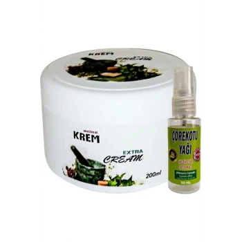 Mucizevi Krem Bölgesel Bakım Relax Kremi 125 ml + Hediye 30 ml Çörek Otu Yağı