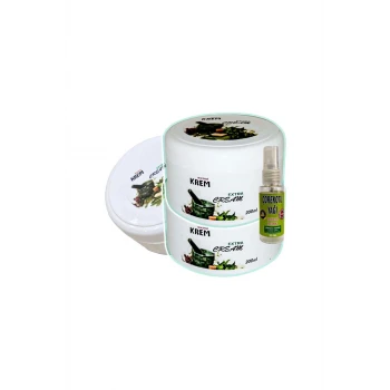 Mucizevi Krem Rahatlatıcı  Bakım Masaj Kremi 3x125 ml+30 ml Çörek Otu Yağı ile