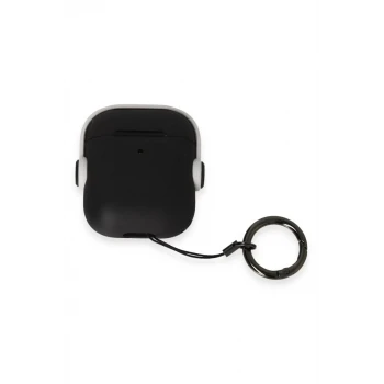 Newface Apple Airpods 2 (2.nesil) Cool Kılıf - Siyah-Beyaz