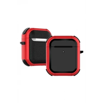 Newface Apple Airpods 2 (2.nesil) Tank Kılıf - Kırmızı