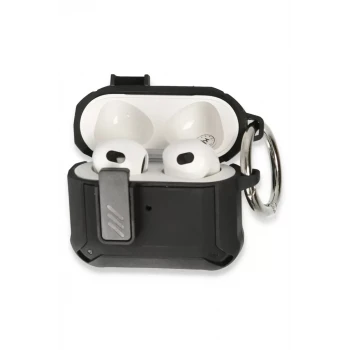 Newface Apple Airpods 3 (3.nesil) Truva Kılıf - Siyah