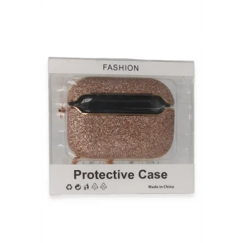 Newface Apple Airpods Pro 2 (2.nesil) Spell Simli Kılıf - Rose Gold