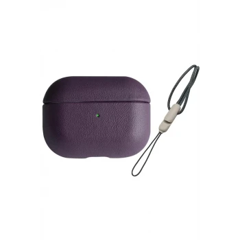 Newface Apple Airpods 3 (3.nesil) 405 Deri Kılıf - Mor