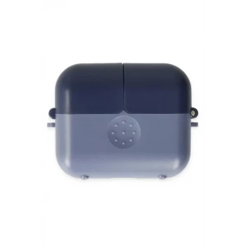 Newface Apple Airpods 3 (3.nesil) Basmalı Kılıf - Mavi-Lacivert