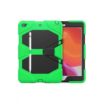 Newface Apple iPad 10.2 (7.nesil) Kılıf Griffin Tablet Kapak - Yeşil