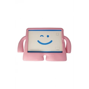 Newface Apple iPad 10.2 (7.nesil) Kılıf Karakter Tablet Silikon - Açık Pembe