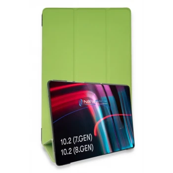 Newface Apple iPad 10.2 (7.nesil) Kılıf Tablet Smart Kılıf - Açık Yeşil