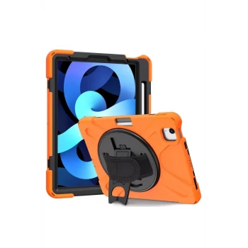 Newface Apple iPad 2022 10.9 (10.nesil) Kılıf Amazing Tablet Kapak - Turuncu