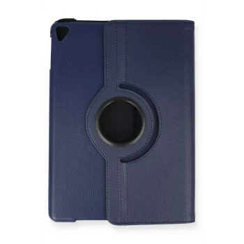 Newface Apple iPad 4 9.7 Kılıf 360 Tablet Deri Kılıf - Lacivert
