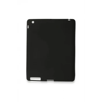Newface Apple iPad 4 9.7 Kılıf Evo Tablet Silikon - Siyah