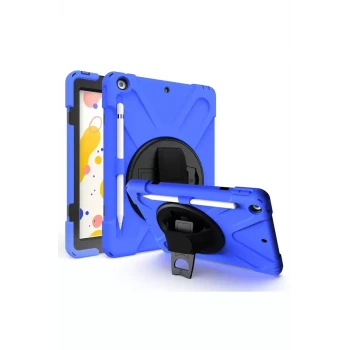 Newface Apple iPad 5 Air 9.7 Kılıf Amazing Tablet Kapak - Mavi
