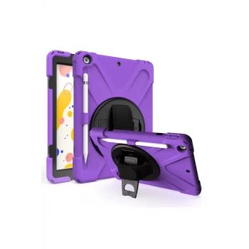 Newface Apple iPad 5 Air 9.7 Kılıf Amazing Tablet Kapak - Mor