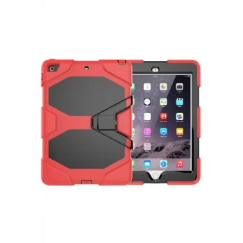 Newface Apple iPad 5 Air 9.7 Kılıf Griffin Tablet Kapak - Kırmızı