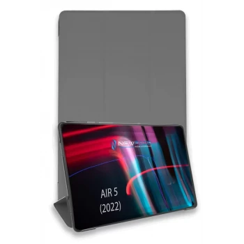 Newface Apple iPad Air 5 (2022) Kılıf Tablet Smart Kılıf - Koyu Gri