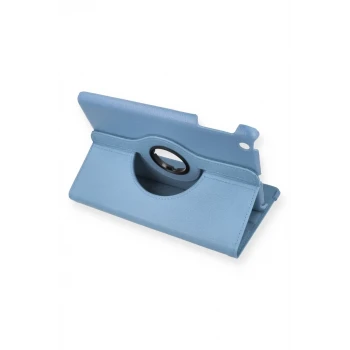 Newface Apple iPad Mini 1 Kılıf 360 Tablet Deri Kılıf - Turkuaz