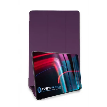 Newface Apple iPad Mini 3 Kılıf Tablet Smart Kılıf - Mor