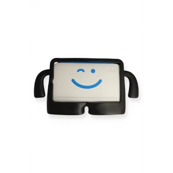 Newface Apple iPad Mini 5 Kılıf Karakter Tablet Silikon - Siyah