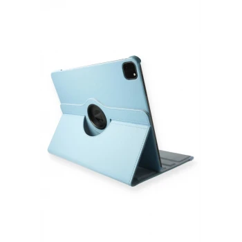 Newface Apple iPad Pro 11 (2020) Kılıf 360 Tablet Deri Kılıf - Turkuaz