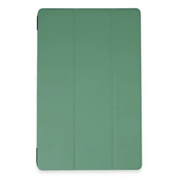 Newface Apple iPad Pro 13 (2024) Kılıf Tablet Smart Kılıf - Koyu Yeşil