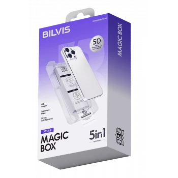 Newface Apple iPhone 11 Bilvis 5in1 3D Magic Cam Ekran Koruyucu - Siyah