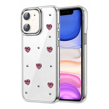 Newface Apple iPhone 11 Fiyonk Desenli Kapak - Desen 3