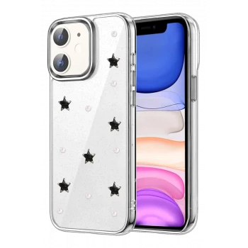 Newface Apple iPhone 11 Fiyonk Desenli Kapak - Desen 7