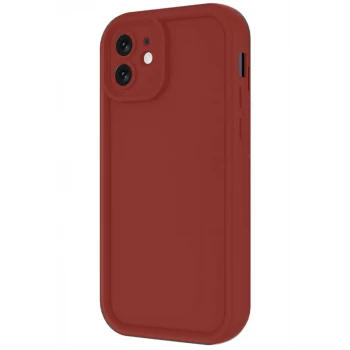 Newface Apple iPhone 11 Kılıf Viera Silikon - Bordo