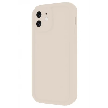 Newface Apple iPhone 11 Kılıf Viera Silikon - Krem