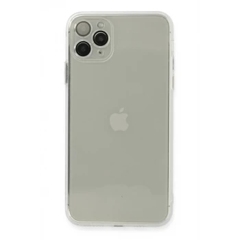 Newface Apple iPhone 11 Pro Kılıf Fly Lens Silikon - Şeffaf