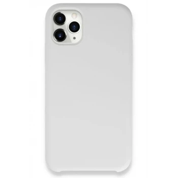 Newface Apple iPhone 11 Pro Kılıf Lansman Legant Silikon - Beyaz