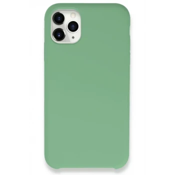 Newface Apple iPhone 11 Pro Kılıf Lansman Legant Silikon - Yeşil