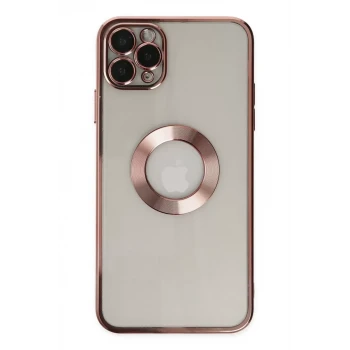 Newface Apple iPhone 11 Pro Kılıf Slot Silikon - Rose Gold