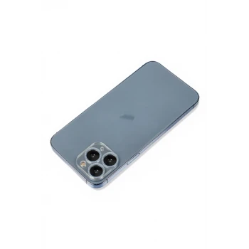 Newface Apple iPhone 11 Pro Max Shine Kamera Lens Koruma Cam - Sierra Blue