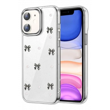 Newface Apple iPhone 12 Fiyonk Desenli Kapak - Desen 8