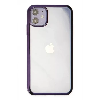 Newface Apple iPhone 12 Kılıf Element Silikon - Mor