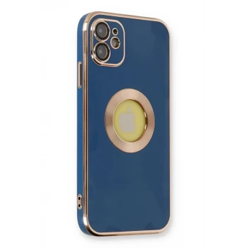 Newface Apple iPhone 12 Kılıf Store Silikon - Mavi