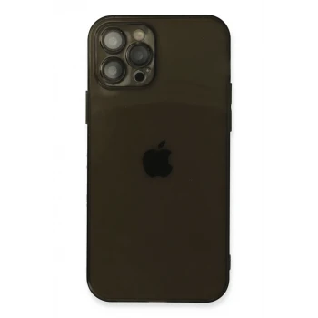 Newface Apple iPhone 12 Pro Kılıf Fly Lens Silikon - Siyah