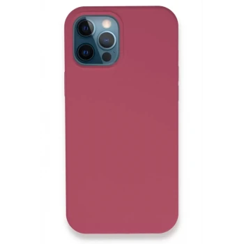 Newface Apple iPhone 12 Pro Kılıf Lansman Legant Silikon - Fuşya