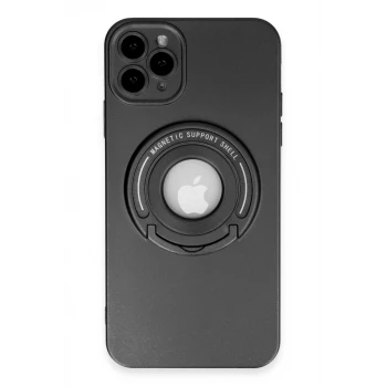 Newface Apple iPhone 12 Pro Kılıf Lukka Magneticsafe Kapak - Siyah