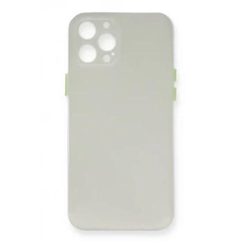 Newface Apple iPhone 12 Pro Kılıf PP Ultra İnce Kapak - Beyaz