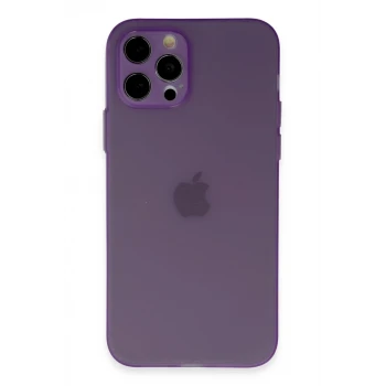 Newface Apple iPhone 12 Pro Kılıf Puma Silikon - Koyu Mor