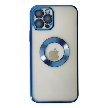 Newface Apple iPhone 12 Pro Kılıf Slot Silikon - Mavi
