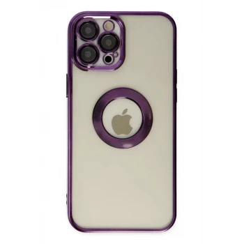 Newface Apple iPhone 12 Pro Kılıf Slot Silikon - Mor