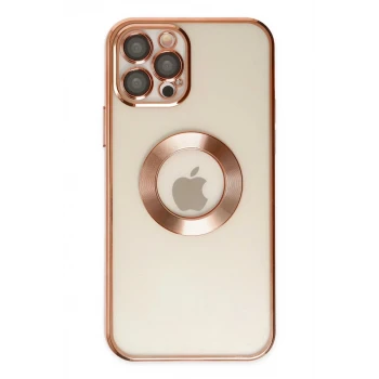 Newface Apple iPhone 12 Pro Kılıf Slot Silikon - Rose Gold